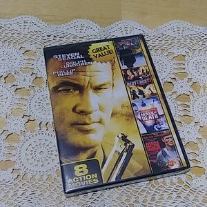 8 Action Movies Collection DVD - Steven Segal, Dolph Lundgren